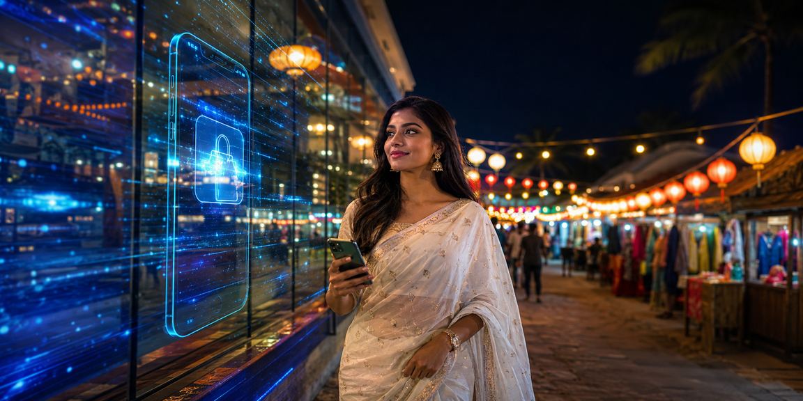 সেন্ট মার্টিনে নাইট মার্কেটে মোবাইলে ক্যাসিনো উপভোগ করছেন ব্যবহারকারী